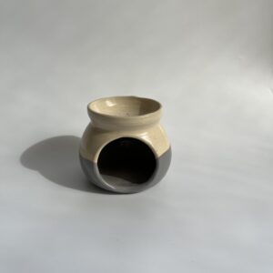 מבער אפור עגול