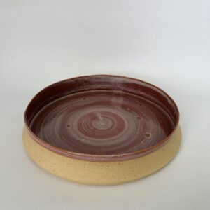 קערת הגשה אדום מגוון