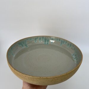 קערת הגשה מנטה טורקיז